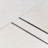 Aluminium Tile Insert Strip Drain - Cut to size - 2M Stainless Steel