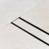 Aluminium Tile Insert Strip Drain - Cut to size - 1M Antique Brass