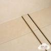 Aluminium Tile Insert Strip Drain - Cut to size - 1M Warm Brushed Nickel