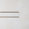 Aluminium Tile Insert Strip Drain - Cut to size - 2M Antique Brass