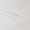 Aluminium Tile Insert Strip Drain - Cut to size - 2M Brushed Brass