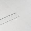 Aluminium Tile Insert Strip Drain - Cut to size - 2M Brushed Silver