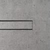 Aluminium Tile Insert Strip Drain - Cut to size - 2M Matte Black
