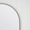 Arch Full Length Mirror Antique Brass