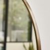 Arch Full Length Mirror Antique Brass