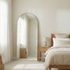 Arch Full Length Mirror Brushed Brass