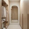 Arch Full Length Mirror Brushed Brass