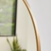 Arch Full Length Mirror Brushed Brass