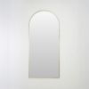Arch Full Length Mirror Warm Brushed Nickel
