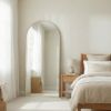 Arch Full Length Mirror Warm Brushed Nickel