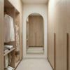 Arch Full Length Mirror Warm Brushed Nickel