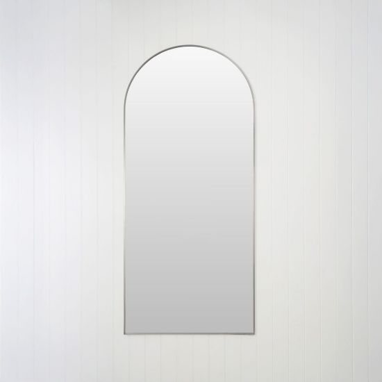 Arch Full Length Mirror Stainless Steel