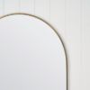 Arch Mirror Antique Brass