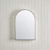 Arch Mirror Cabinet Antique Brass