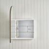 Arch Mirror Cabinet Antique Brass