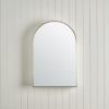 Arch Mirror Cabinet Warm Brushed Nickel