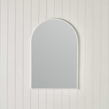 Arch Mirror Matte White
