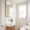 Arch Mirror Warm Brushed Nickel