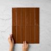 Armadale Gloss Subway Amber Tile