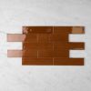 Armadale Gloss Subway Amber Tile