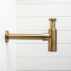 Basin Bottle Trap Antique Brass
