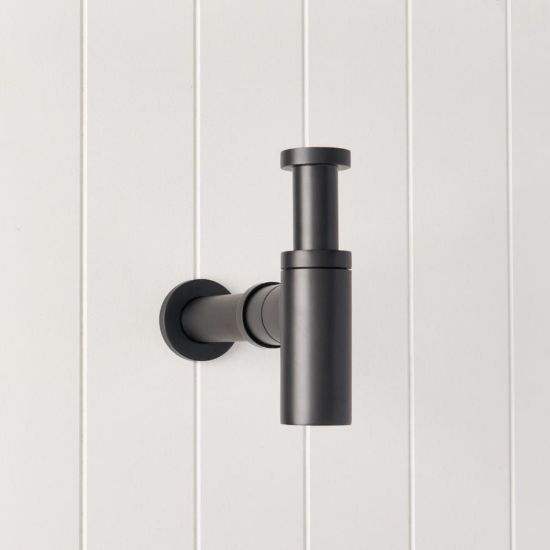 Basin Bottle Trap Matte Black