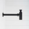 Basin Bottle Trap Matte Black