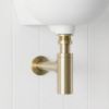 Basin Bottle Trap Warm Brushed Nickel