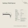 Wall Spout + Progressive Wall Mixer Matte Black