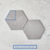 Bells Beach Charcoal Encaustic Look Hexagon Tile