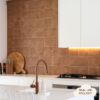 Boat Harbour Beach Terracotta Encaustic Look Square Tile