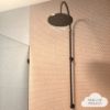 Broadwater Pink Gloss Penny Round Mosaic Tile