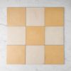 Bronte Checkerboard Butter & White Tile