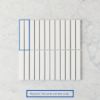 Brunswick Kit Kat Gloss White Tile