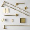 Brushed Brass Tapware Sample Disc