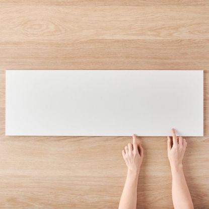 Brushgrove Matte White Tile 300x900mm