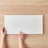 Brushgrove Matte White Tile 300x600mm