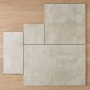 Byron French Pattern Travertine Look Ivory Matte Tile