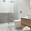 Byron Travertine Look Grey Matte Tile 600x600mm