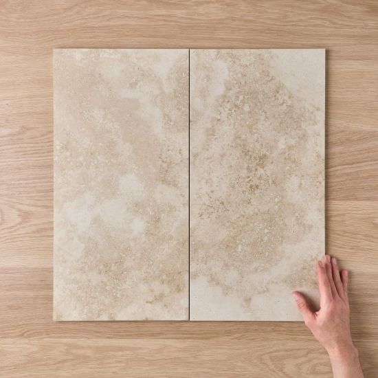 Byron Travertine Look Sand Matte Tile 300x600mm