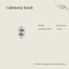 Cabinetry Knob Warm Brushed Nickel