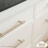 Cabinetry Pull 250mm Warm Brushed Nickel