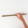 Cabinetry Pull 400mm Antique Brass