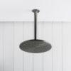 Ceiling Shower Arm 300mm and Head Gunmetal