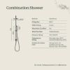 Combination Shower + Straight Sprayer Matte Black