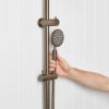 Combination Shower + Round Sprayer Antique Brass