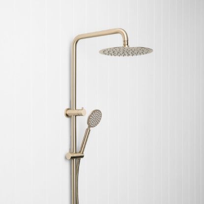 Combination Shower + Round Sprayer Warm Brushed Nickel