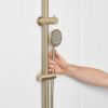 Combination Shower + Round Sprayer Warm Brushed Nickel