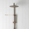 Combination Shower + Straight Sprayer Antique Brass