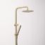 Combination Shower + Straight Sprayer Brushed Brass